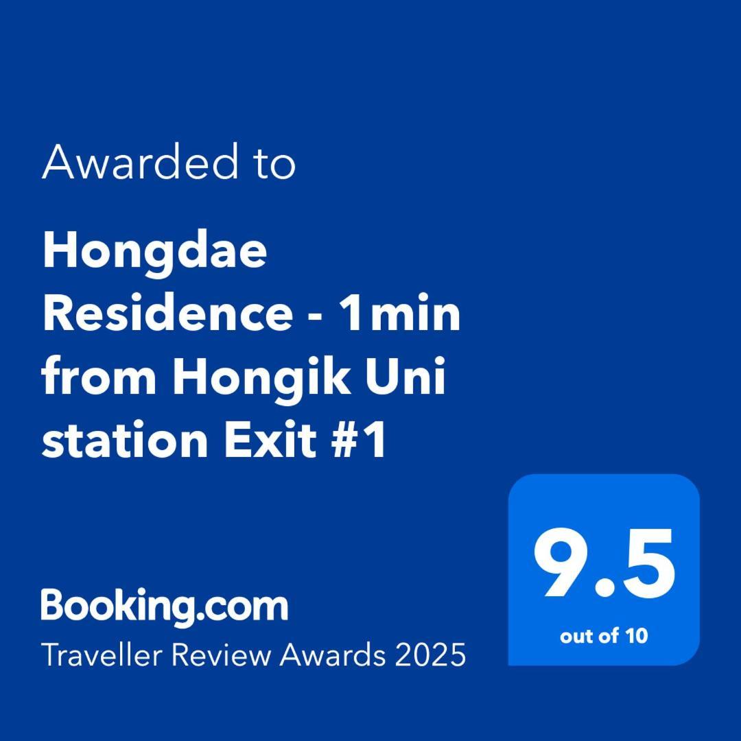 Hongdae Residence - 1Min From Hongik Uni Station Exit #1 Seoul Eksteriør bilde